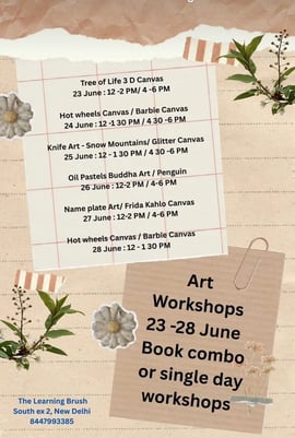 The Learning Brush  -  Art Workshop