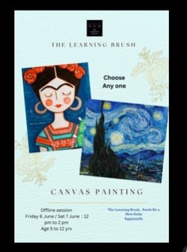 The Learning Brush  -  Canvas Painting For Kids