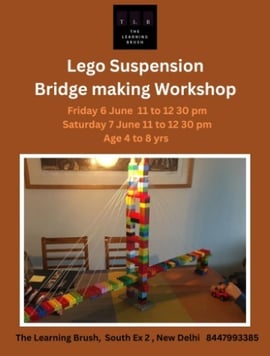 The Learning Brush  -  Lego Bridge Making Workshop