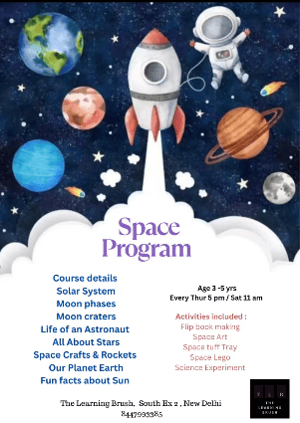 The Learning Brush  -  Space Program For Kids