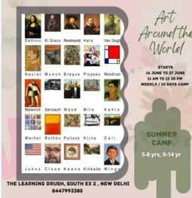 The Learning Brush  -  Summer Camp For Kids