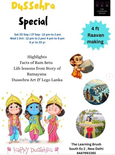 The Learning Brush - Dusshera Special Workshop