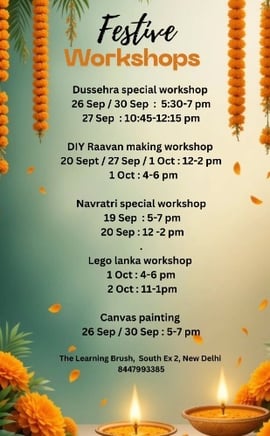 The Learning Brush - Kids Festive Workshop