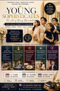 The Learning Brush-Social Etiquette Workshop