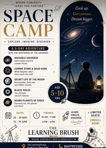 The Learning Brush-Space Camp for Curious Kids