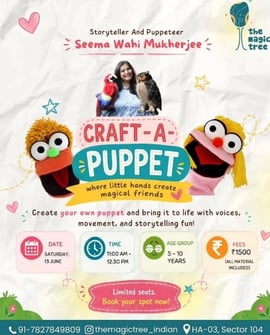 The Magic Tree-Craft A Puppet Workshop