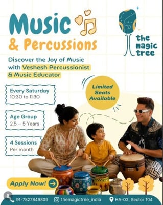 The Magic Tree-Music and Percussion Classes for Toddlers