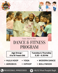 The Popsicles Early Learning Centre  -  Dance & Fitness Program For Kids