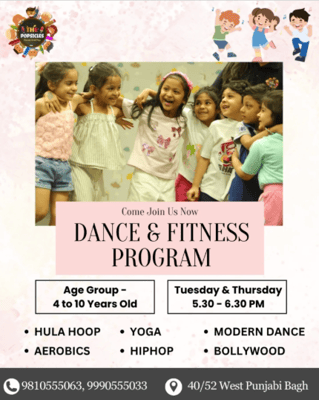 The Popsicles Early Learning Centre  -  Dance & Fitness Program For Kids