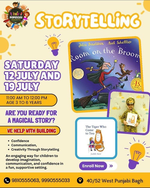 The Popsicles Early Learning Centre  -  Kids Storytelling Session