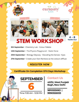 The Popsicles Early Learning Centre  -  STEM Workshop 2025