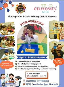 The Popsicles Early Learning Centre  -  STEM Workshop For Kids