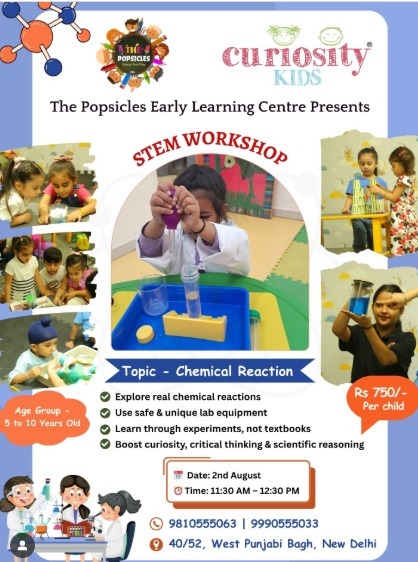 The Popsicles Early Learning Centre  -  STEM Workshop For Kids
