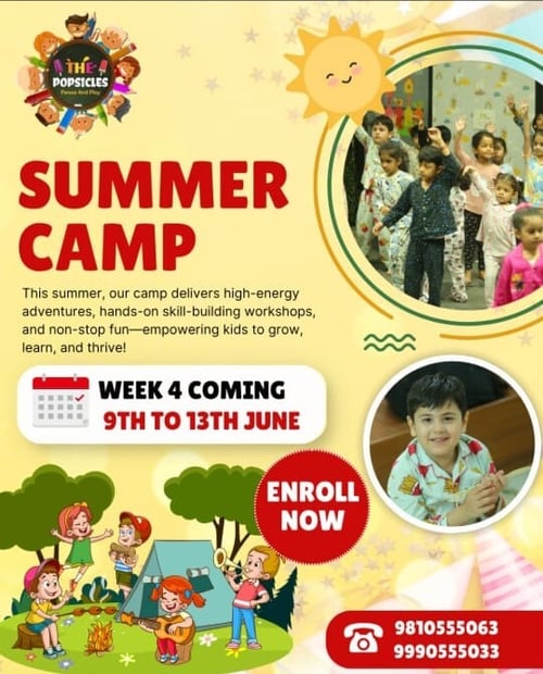 The Popsicles Early Learning Centre  -  Summer Camp