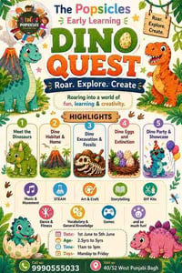 The Popsicles Early Learning Centre-Dino Quest 2026