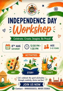 The Popsicles Early Learning Centre-Independence Day Workshop