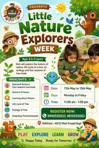 The Popsicles Early Learning Centre-Little Nature Explorers Week 2026