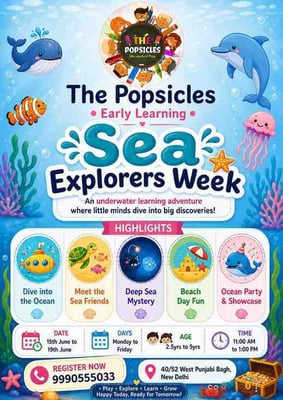The Popsicles Early Learning Centre-Sea Explorers Week 2026