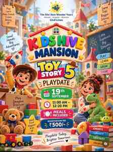 The Shri Ram Wonder Years-KidsHive Mansion Toy Story Playdate (Civil Lines)