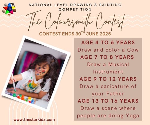 The Star Kidz  -  NATIONAL LEVEL DRAWING & PAINTING COMPETITION 2025