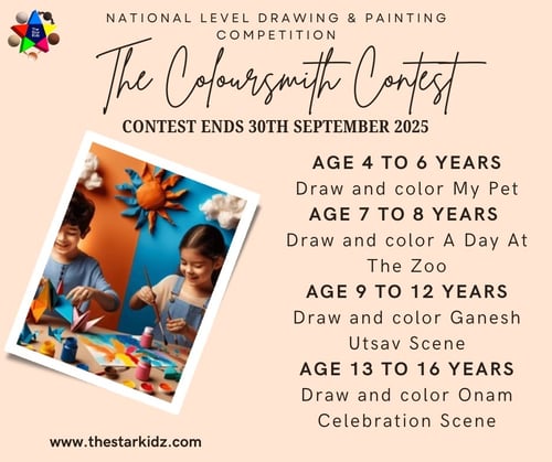 The Star Kidz - Kids National Level Drawing & Painting Competition