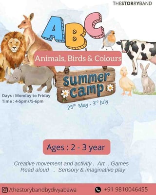 The Storry Band-ABC Summer Camp for Toddlers