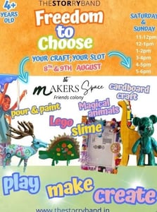 The Storry Band-Freedom to Choose Creative DIY Workshop for Kids