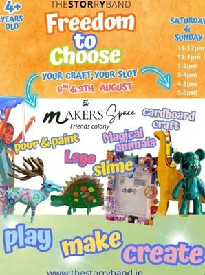 The Storry Band-Freedom to Choose Creative DIY Workshop for Kids