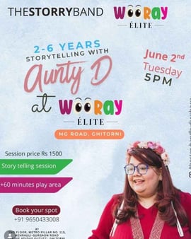 The Storry Band-Magical Storytelling Evening for Kids