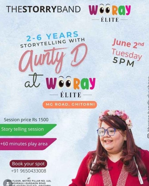 The Storry Band-Magical Storytelling Evening for Kids