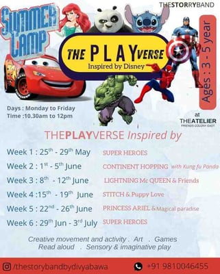 The Storry Band-Playverse Summer Camp for Kids