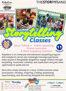 The Storry Band-Storytelling Classes for Kids