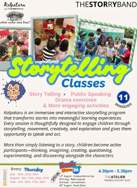 The Storry Band-Storytelling Classes for Kids