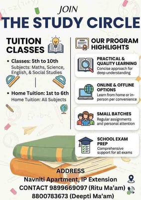 The Study Circle-Tuition Classes for Kids