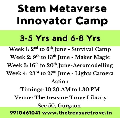 The Treasure Trove  -  STEM Metaverse Innovator Summer Camp