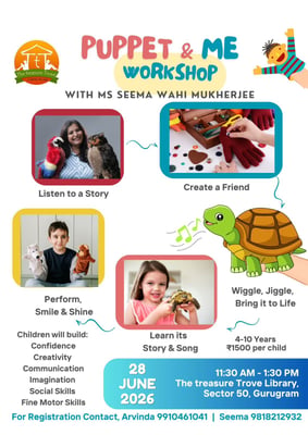 The Treasure Trove-Puppet and Me Workshop