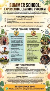 The Young Explorers-Experiential Summer School