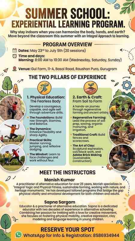 The Young Explorers-Experiential Summer School