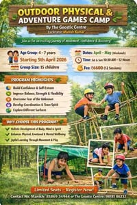 The Young Explorers-Outdoor Adventure and Physical Games Camp for Kids