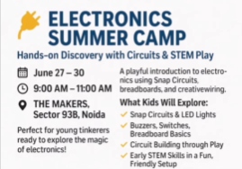 The makers robotics  -   Electronics Summer Camp