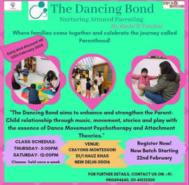 The Dancing Bond-Admission Open Feb Offer