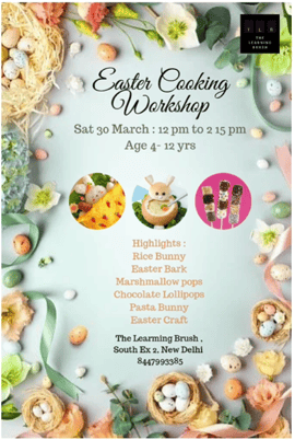 The Learning Brush-Easter Cooking Workshop