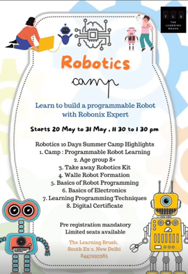 The Learning Brush-Robotics Camp