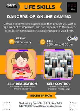 The Learning Brush-life Skills Danger Of Online Gaming