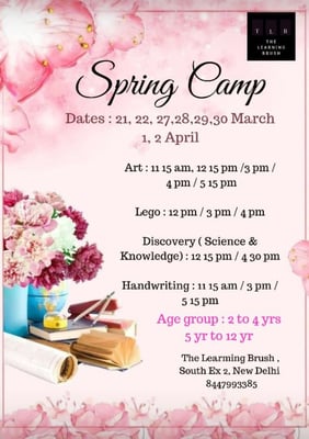 The Learning Brush-Spring Camp