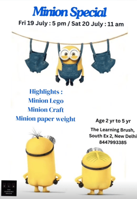 The Learning Brush-Minion Special