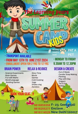 The Learning Years-Kids Summer Camp