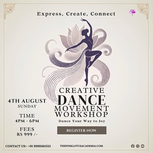 The Pink Lotus Academia-Creative Dance Movement Workshop