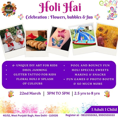 The Popsicles Early Learning Centre-Holi Celebration