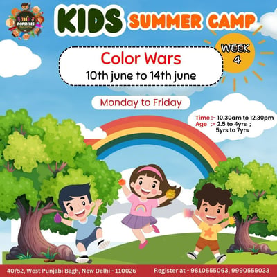 The Popsicles-Kids Summer Camp (Color Wars Week-4)